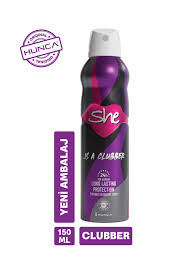 Deodorant She Clupper 6 adet